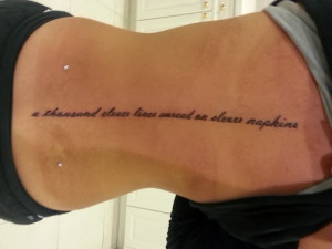 Short music quotes for tattoos