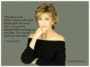Wise Words from Jane Fonda