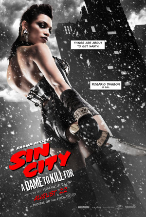 Sin City 2 Poster Rosario Dawson