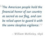 Biography: 25. William McKinley