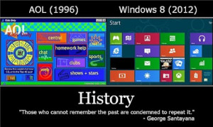 history from aol to windows mobile phones OS history of IT is ...