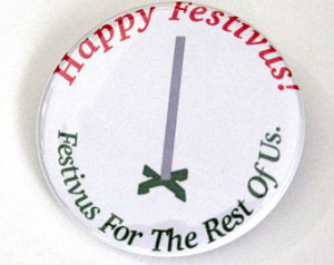 Seinfeld Happy Festivus Pinback Button Badge Magnet Funny Quote Slogan ...