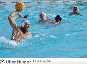 Apparently, Poseidon plays for my school's Water Polo team
