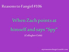 Zach Gallagher Girls Quotes