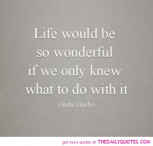 greta garbo quotes and sayings