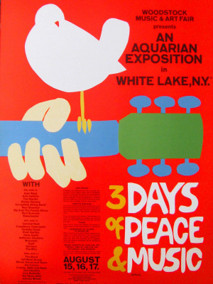 40th Anniversary Woodstock Poster Unveiled in Boston