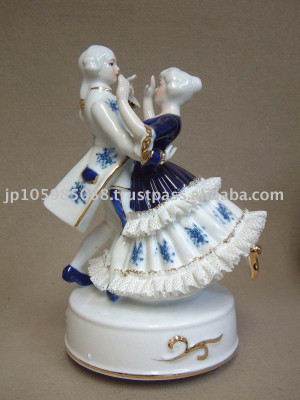 ... Details: Japanese Gift - Porcelain (Ceramic) Lace Doll Figurine
