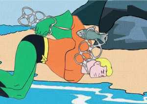 Stop Littering In The Ocean or Aquaman Will Stop Saving People