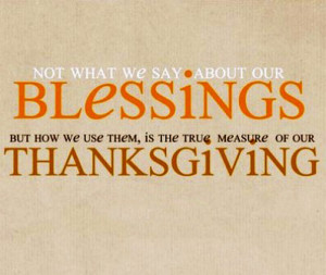 Thanksgiving quotations