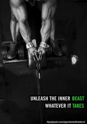 Unleash the beast quotes quote fitness workout motivation exercise ...