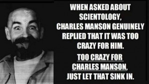 Charles Manson and Scientology