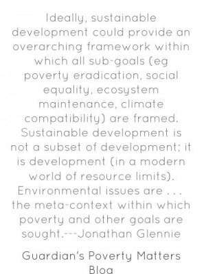 ... development could provide an overarching framework within which