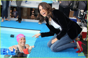 Nikki Reed Swims For Diana