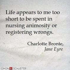 ... desire. Karma really is a bitch. | Jane Eyre - Charlotte Bronte quote