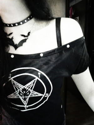 shirt goth black satan satanic bathory edit tags