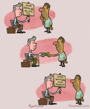 funny financial advice comic