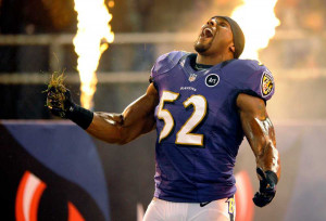 Ray Lewis Did His Dance Not Once, But Twice During Final Home Game ...