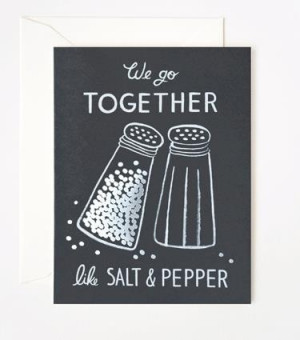 Salt and pepper love