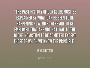 Quotes by James Hutton