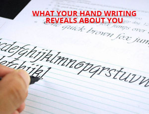 Some interesting facts about handwriting
