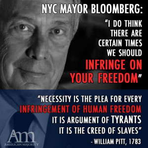 Only Tyrants Claim It’s A ‘Necessity to Infringe on Freedom’