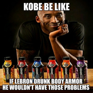 Gatorade ain’t cutting it.