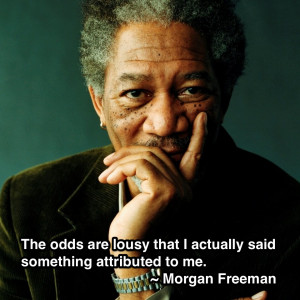 Morgan Freeman attributions