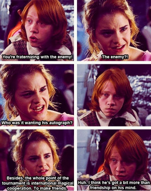 Harry Potter Ron and Hermione Meme