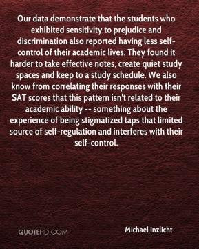 ... source of self-regulation and interferes with their self-control