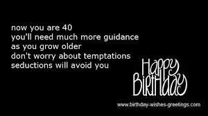 funny quotes for turning 40