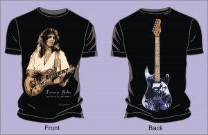 Tommy Bolin Guitar Vector Preview picture