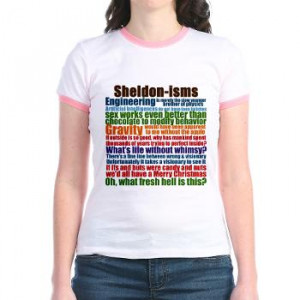 Sheldon Quotes Jr. Ringer T-Shirt | Gifts For A Geek | Geek T-Shirts