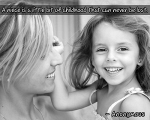 Related to Cute Aunt And Niece Relationship Quotes Sayings