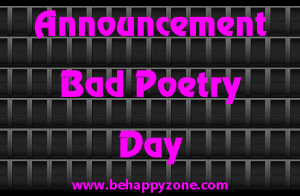 The Good, The Bad, The Ugly Poetry Day