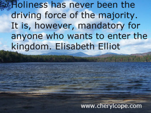 holiness quote by elizabeth elliot
