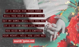 Will You Marry Me Quotes For Him Will you marry me tonight