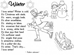 love winter season winter poems quotes