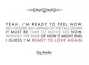 Lady Antebellum, Ready To Love Again