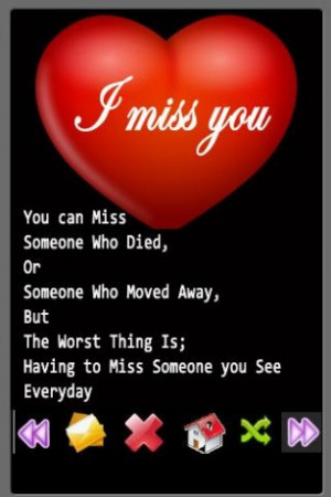 View bigger - Best Missing You Quotes for Android screenshot