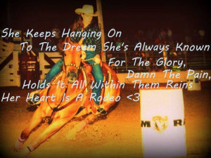 Barrel racing