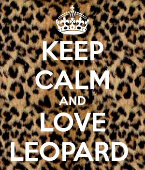 Keep Calm and Love Leopards