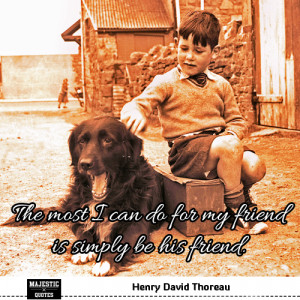 Cute quotes on friendship with pictures - Henry David Thoreau - The ...