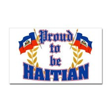 Proud to be Haitian Rectangle Sticker for