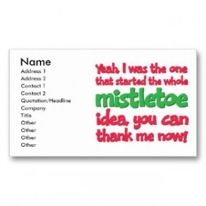 Mistletoe Quotes Sayings