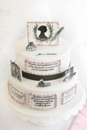 Jane Austen cake