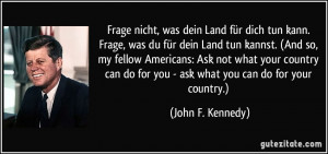 Mehr Zitate von John F. Kennedy