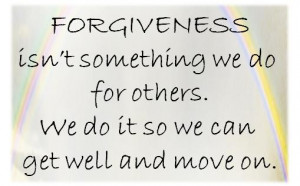 Forgiving is a Sign that We Have Been Graced