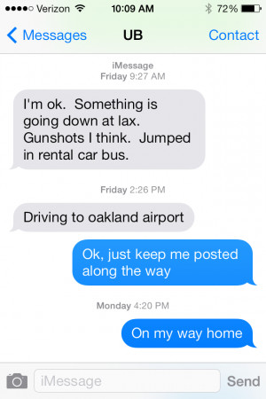 My Husband’s Text from the LAX Shooting Puts Everything in ...