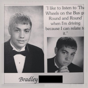wheels on the bus yearbook Quote - CollegeHumor Picture