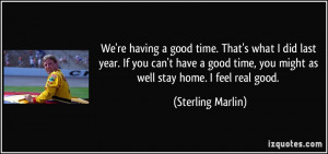 More Sterling Marlin Quotes